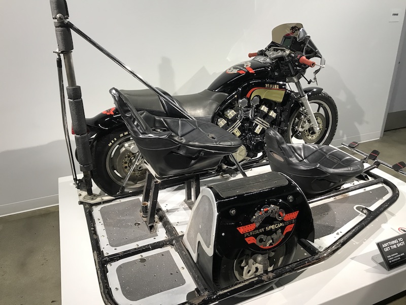 Camera Yamaha VMax Petersen Automotive Museum in Los Angeles.