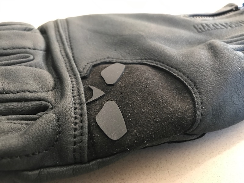 Admiral Under-Cuff Gauntlet motorcycle gloves