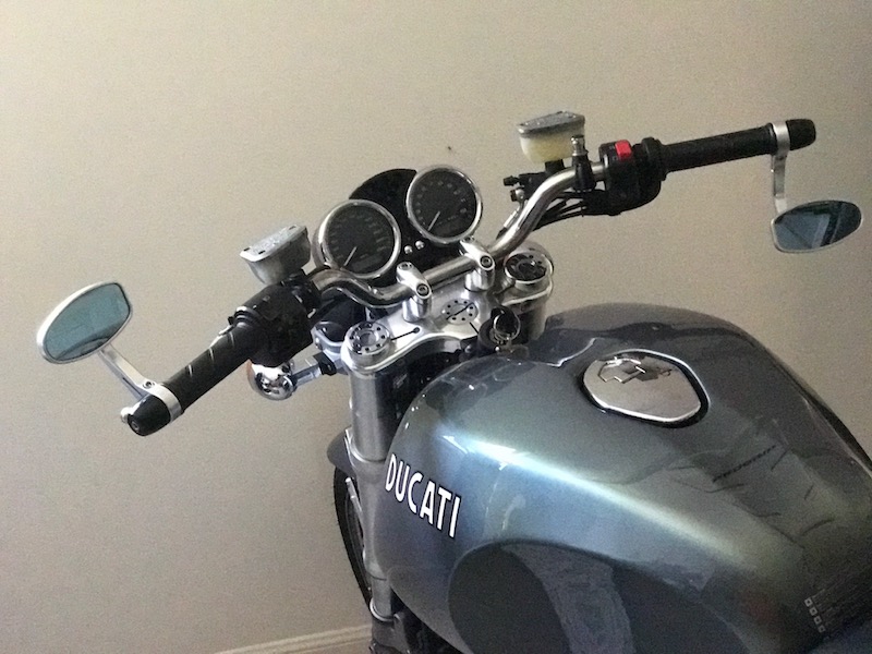 Motorcycle mirrors Rizoma Ducati GT1000