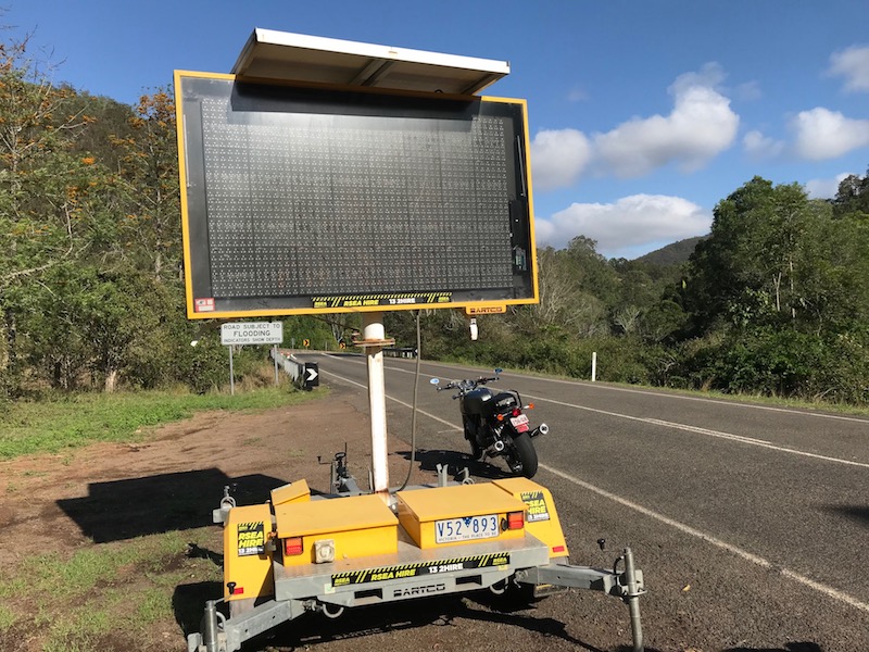 Melting tar claims first crash victim Mt Glorious