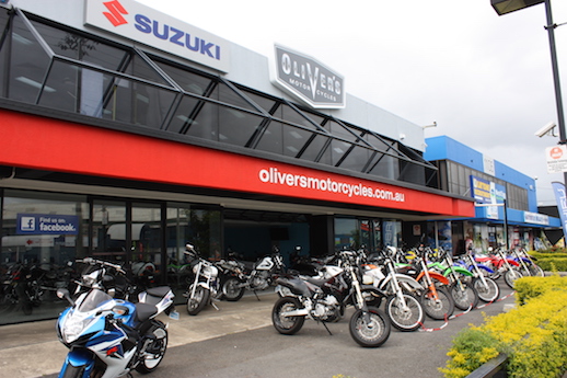 Motorcycle dealer showroom deal