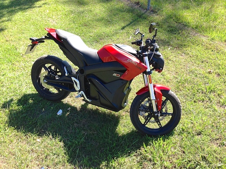 Zero SR electric motorcycle