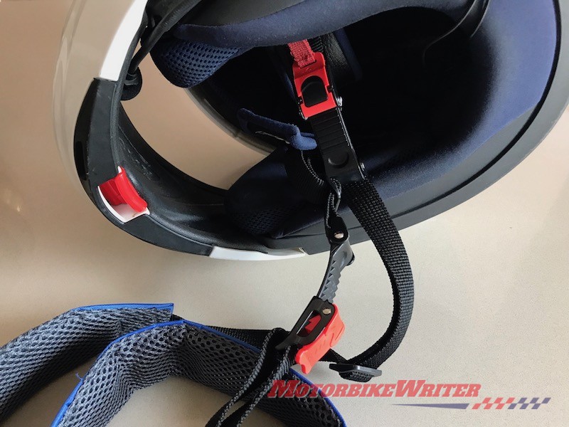 EZ-GO helmet strap