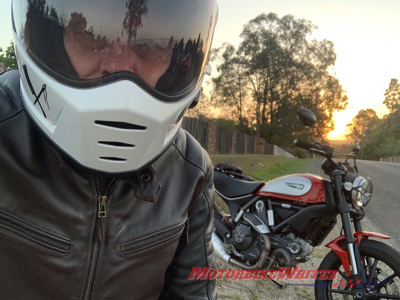 Ducati Scrambler 1100 vibration mental health depression anxiety