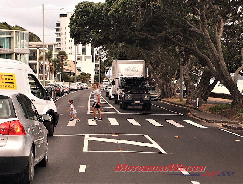 dominion Rd smart signs motorcycle safety