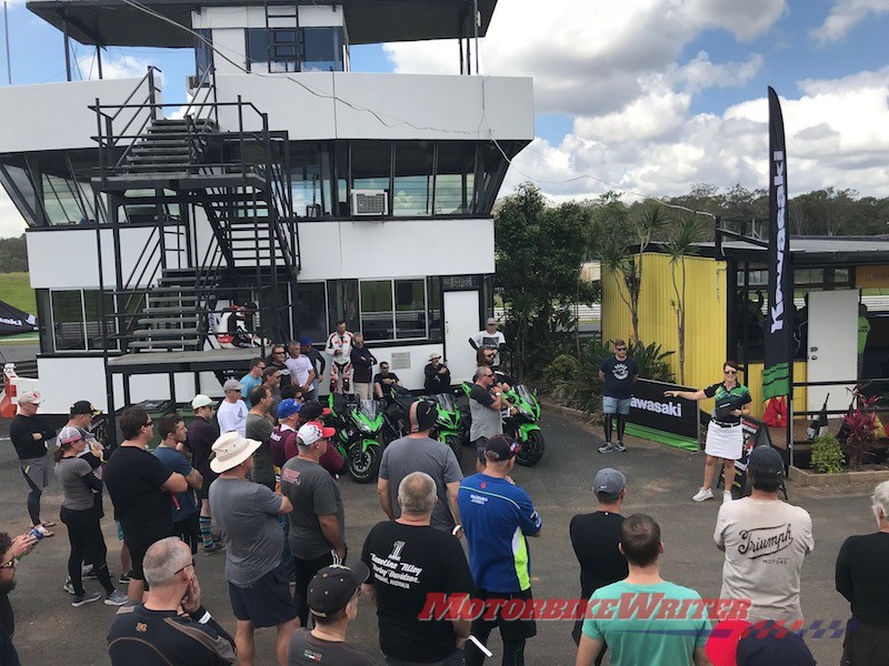 Harley-Davidson Fat Bob and Low Rider S at Champions Race Day Lakeside Park track day