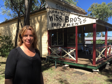 Sue Hampson at the Iron Horse Cafe