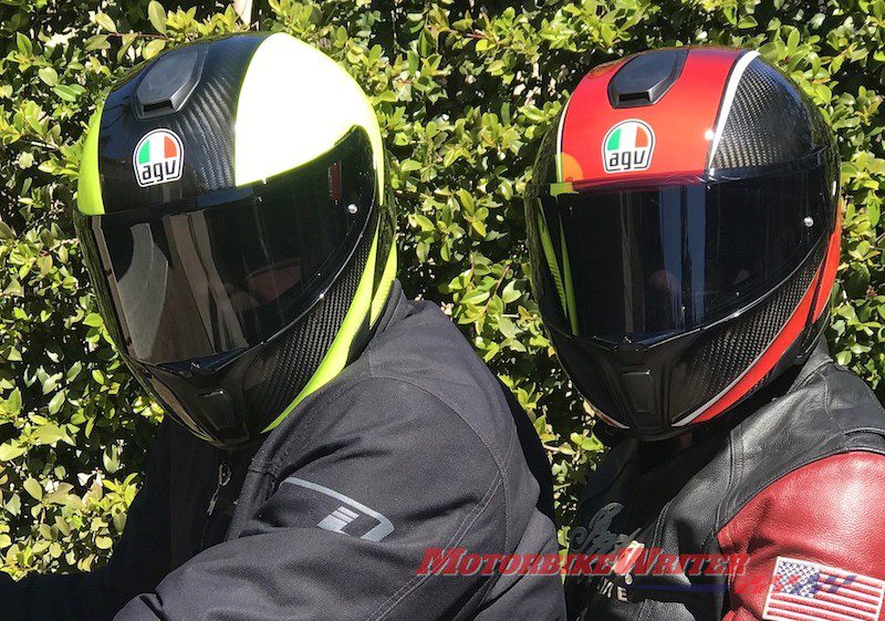 AGV Sportmodular carbon modular motorcycle helmet