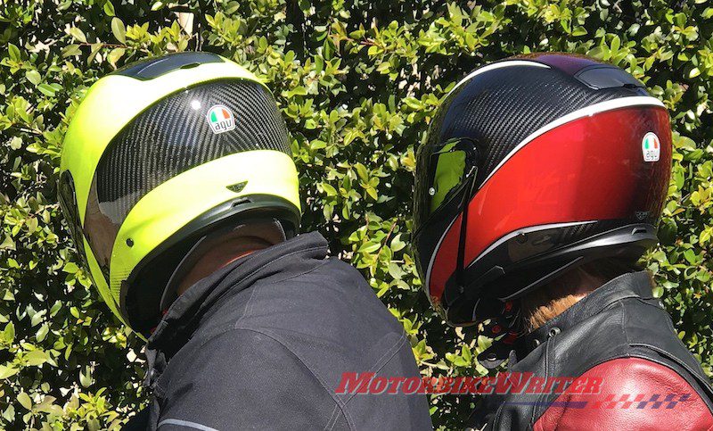 AGV Sportmodular carbon modular motorcycle helmet