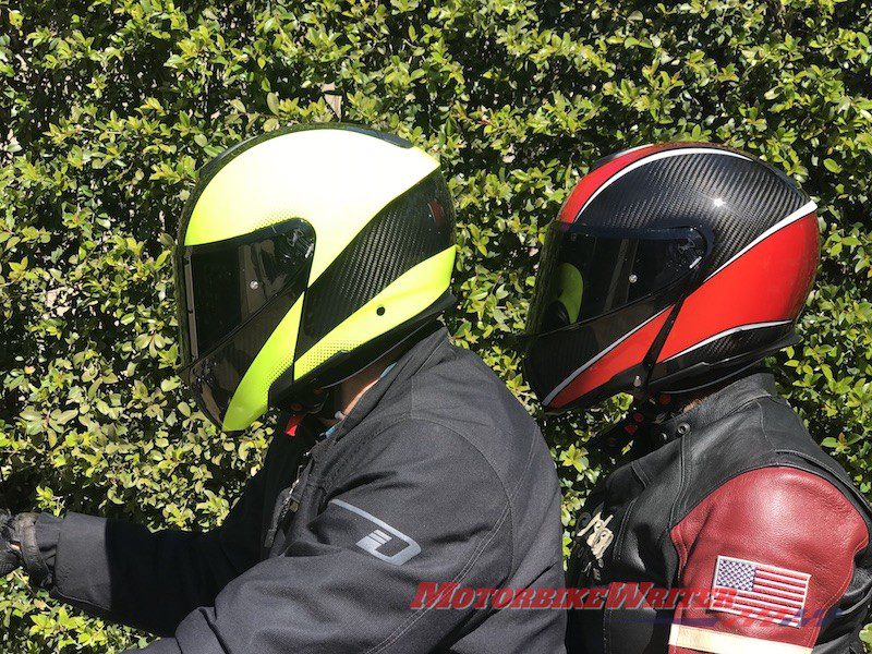 AGV Sportmodular carbon modular motorcycle helmet