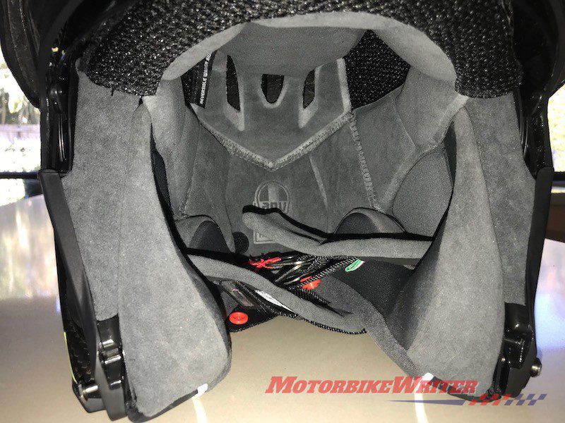 AGV Sportmodular carbon modular motorcycle helmet