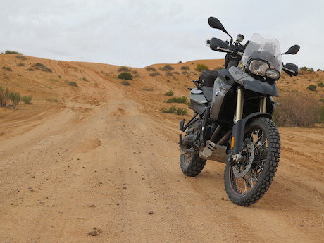 Burke and Wills BMW F 800 GS motorcycle outback Maschine simpson desert