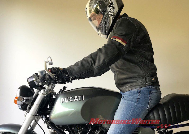 Ricondi Bruxner leather jacket fits