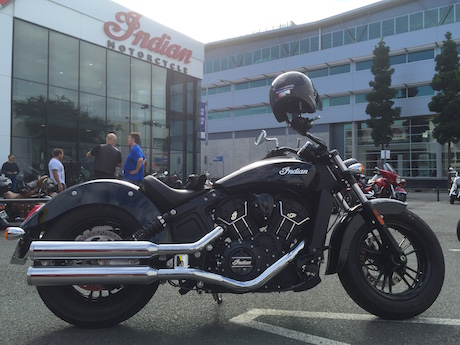 Indian Scout Sixty car