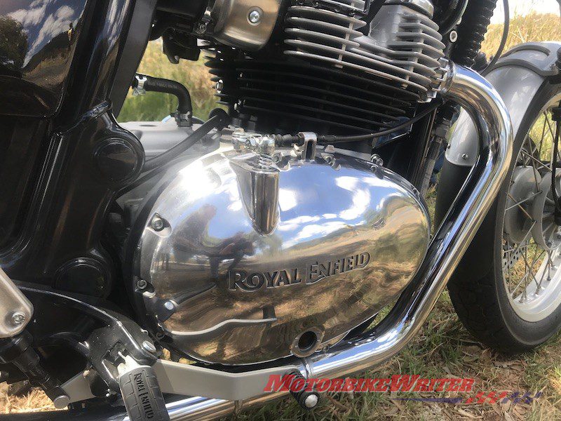 Royal Enfield Interceptor 650 arriving