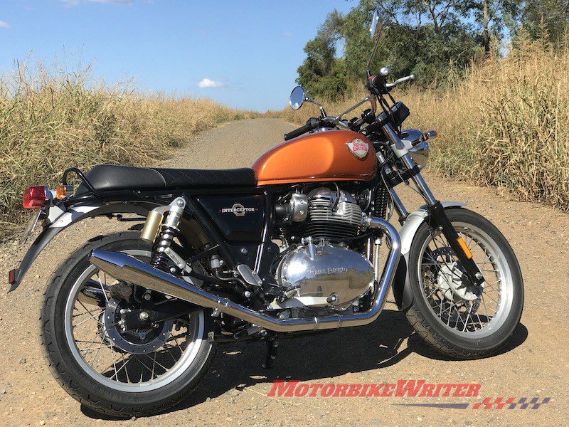 Royal Enfield Interceptor 650 arriving