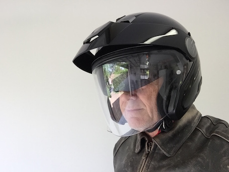Nolan N-40 adaptable helmet tinted