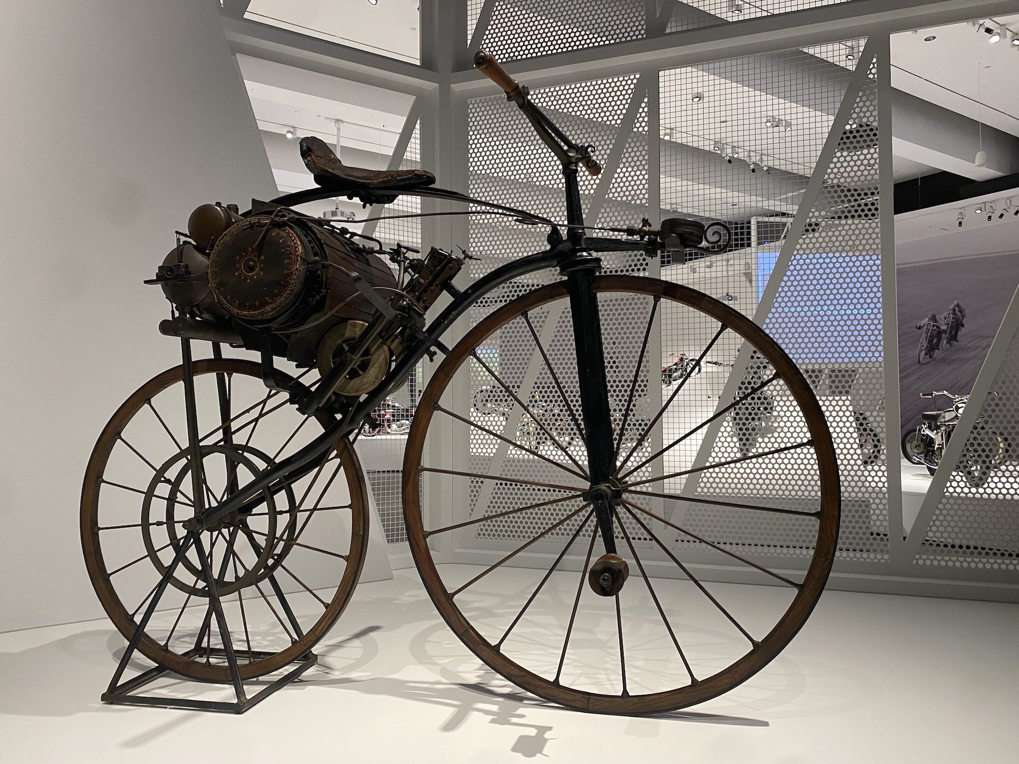 GOMA motorcycle exhibit