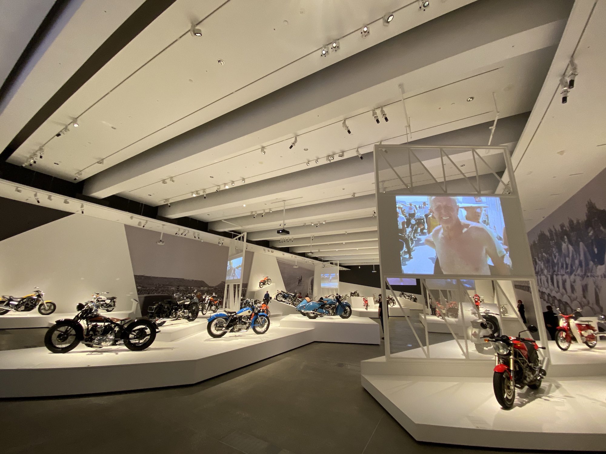 GOMA motorcycle exhibit