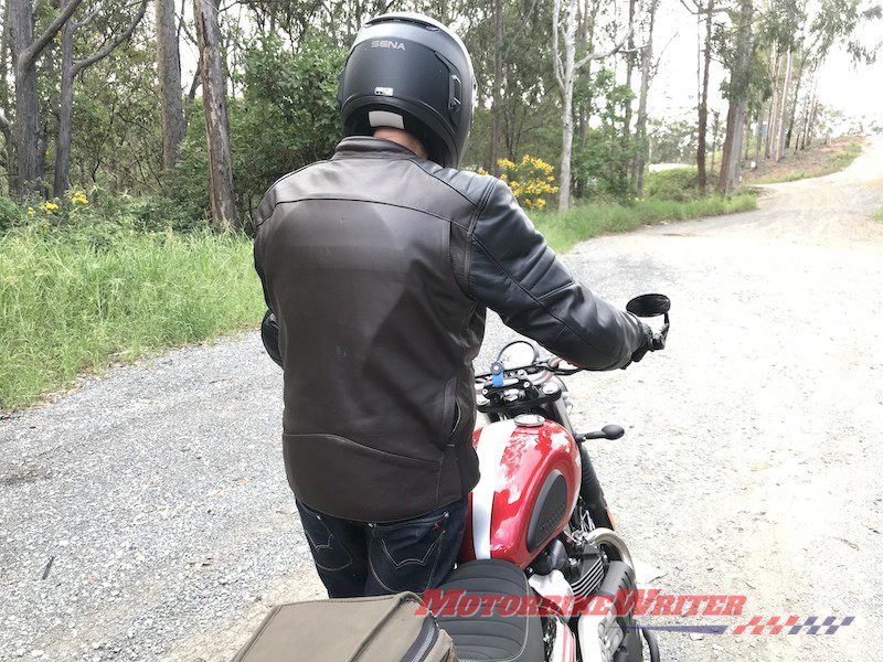 Merlin Chase leather jacket