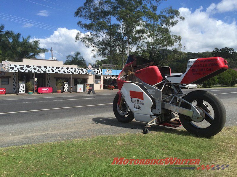 Northern Rivers ride with Todd Parkes Honda CBR500