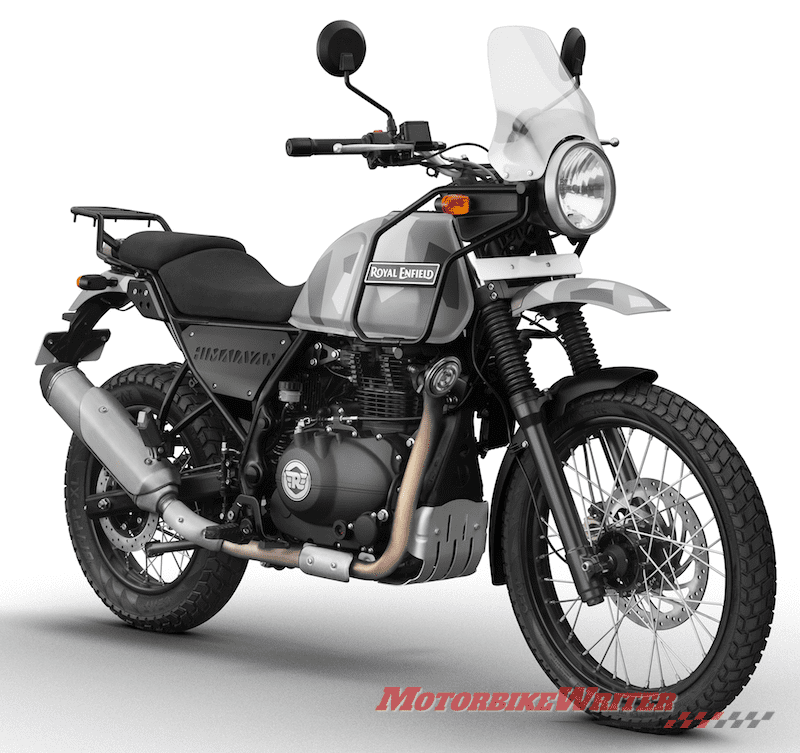 Royal Enfield Himalayan Sleet invests