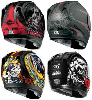 Icon Alliance Dark Helmet Grahpic Designs