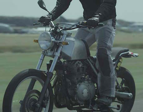 Royal Enfield Himalayan mid-sized adventure motorcycle