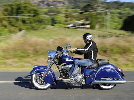 Indian Chief on the highway