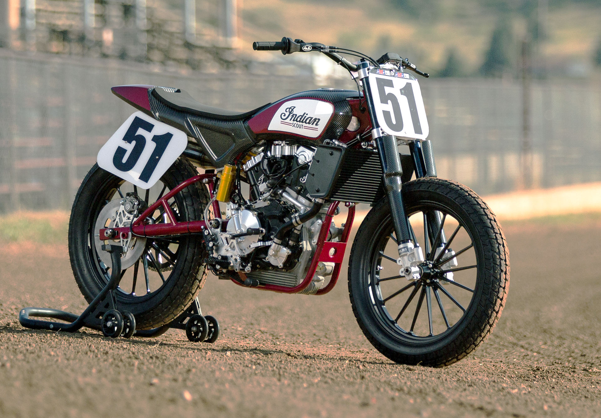 Indian FTR750 - scout bobber