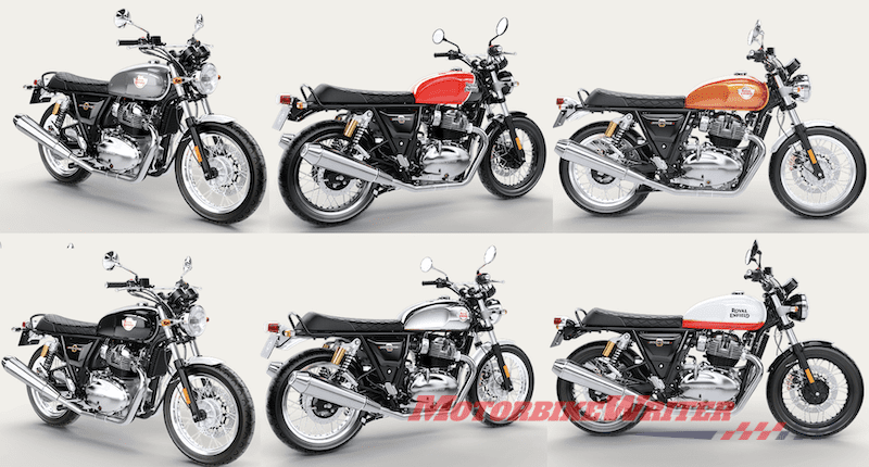 Royal Enfield Interceptor 650 arriving