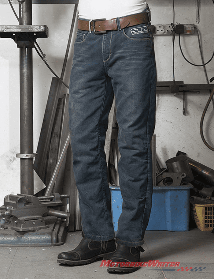 Warning on single-layer rider jeans - webBikeWorld