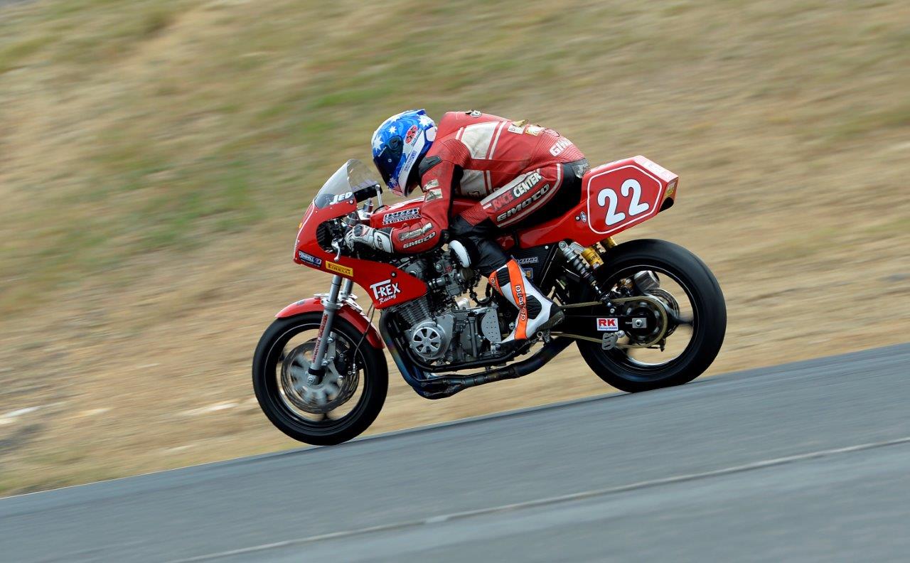 Jed Metcher testing at Broadford (Photo: Russell Colvin) - Phillip Island Classic