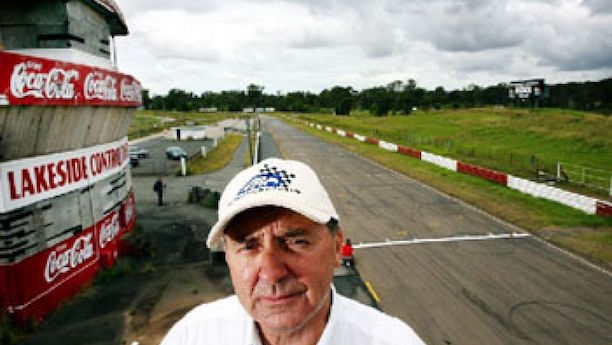 John Tetley at Lakeside circuit