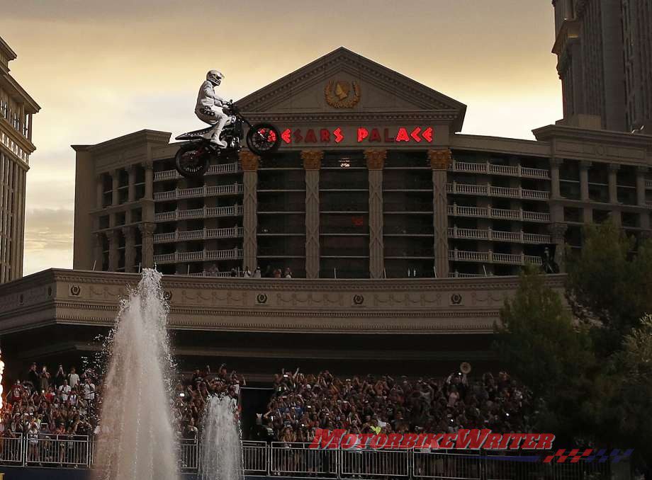 Travis Pastrana recreates 3 Evel Knievel jumps