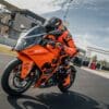 KTM's new 2023 RC390. Media sourced from KTM.