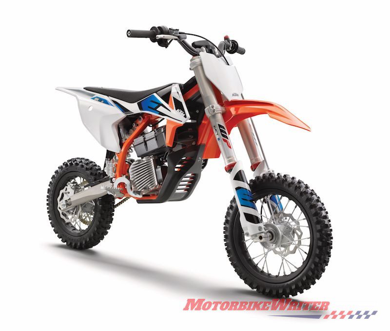 KTM SX-E electric minibike KTM 790 Adventure