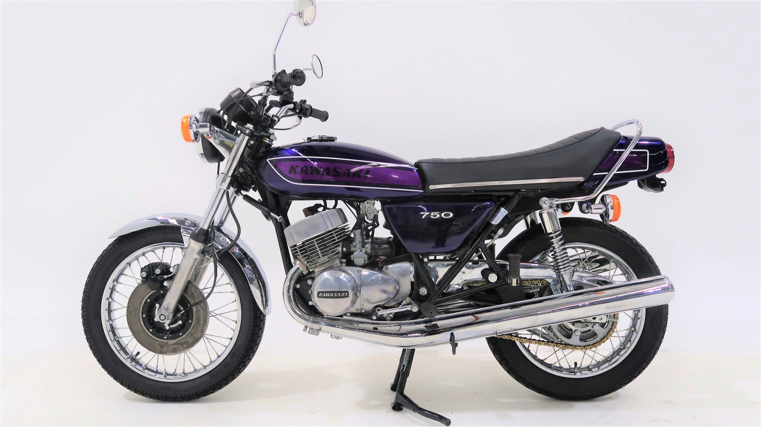 Kawasaki H2C 750cc 2-stroke triple