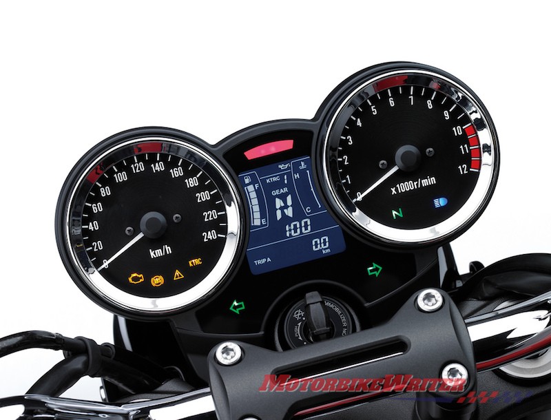 Kawasaki Z900RS instruments