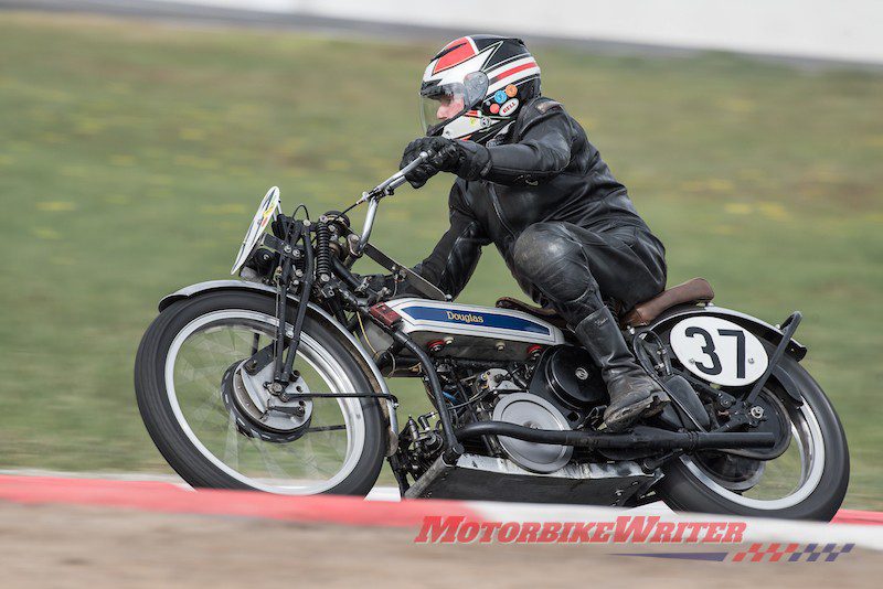 Ken Lucas 1928 Douglas Historic Winton flying squirrel