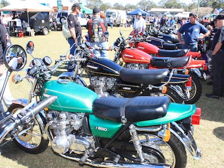 Laverda Concours motorcycle show