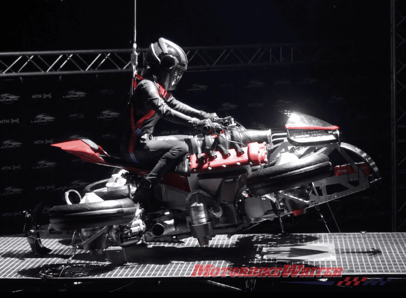 Lazareth LM496 flying motorcycle