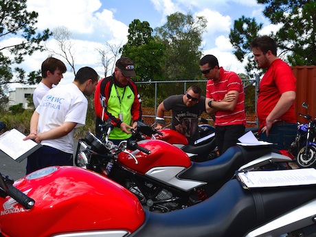 Learner riders - pre-ride check