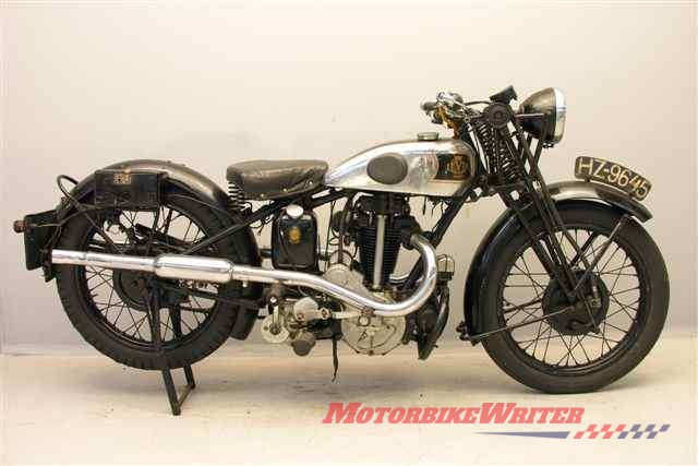 1932 Levis A2 350cc OHV V6