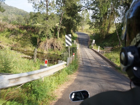 Lions TT: One of many bridges on the Lions Rd country roads