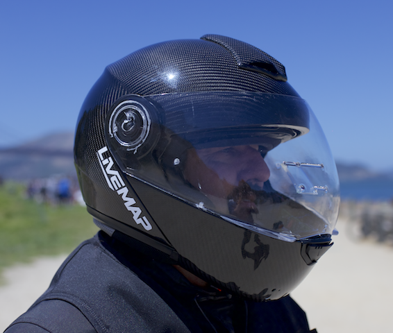 Livemap smart helmet