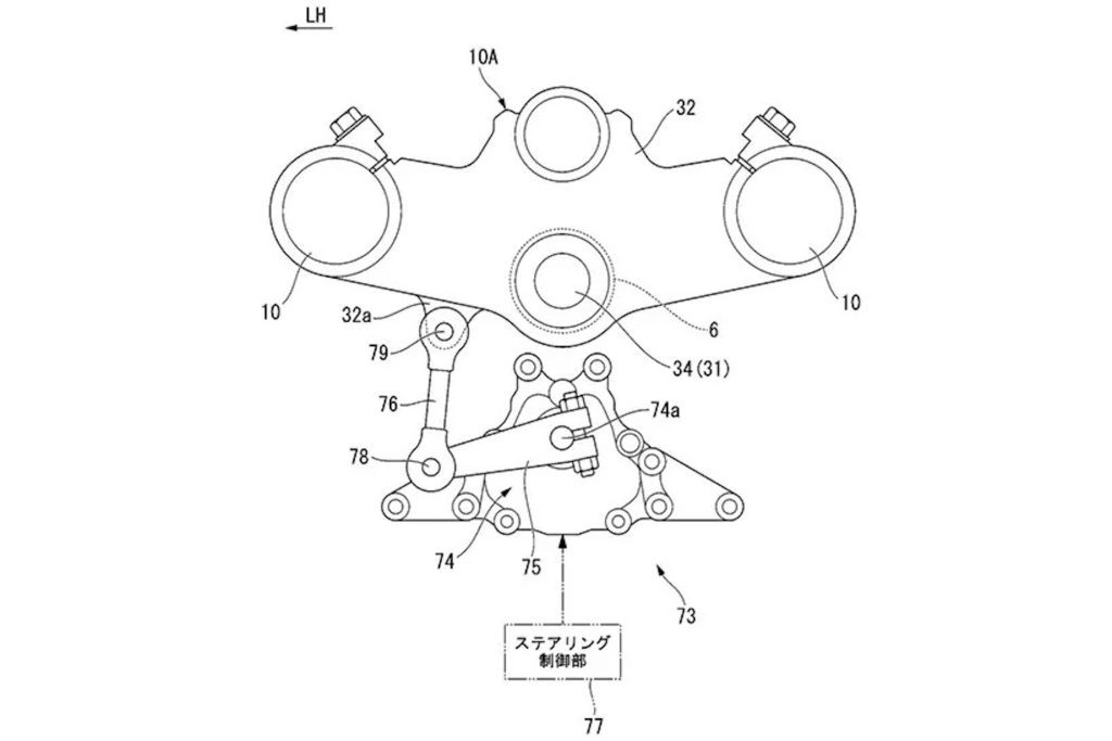 Images from Honda's recent patent application. Media sourced from MCN.