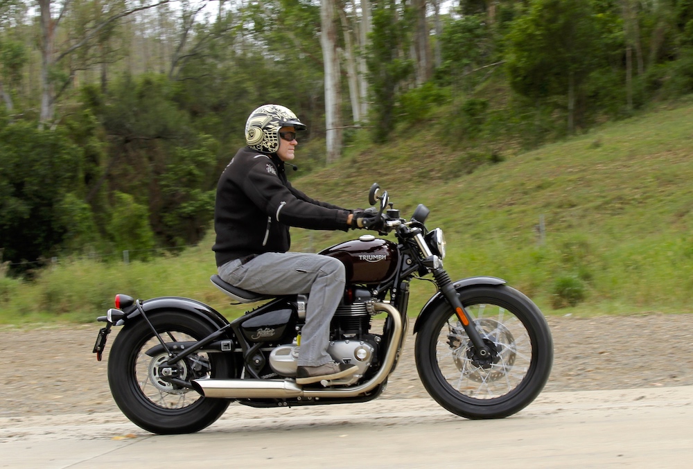 Triumph Bonneville Bobber is a styling hit