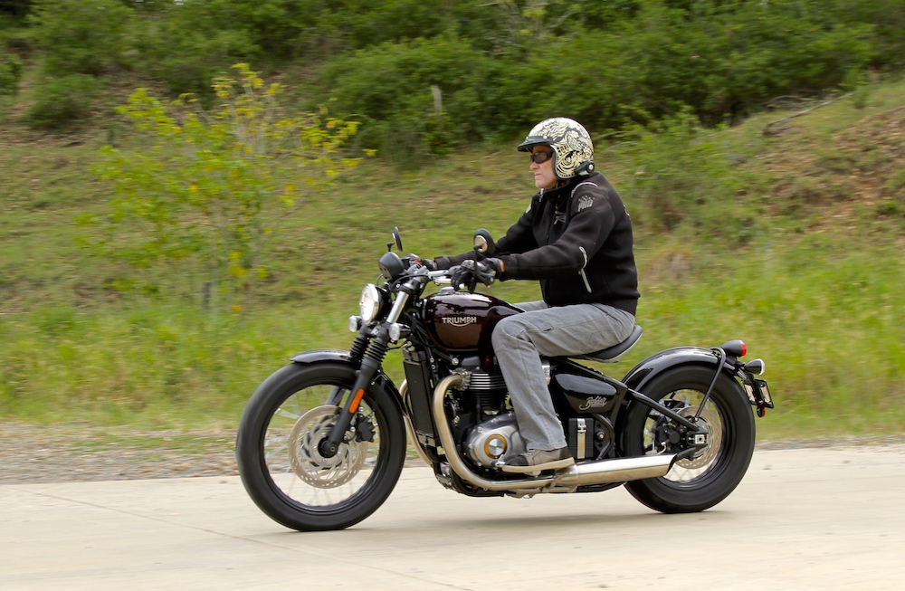 Triumph Bonneville Bobber is a styling hit