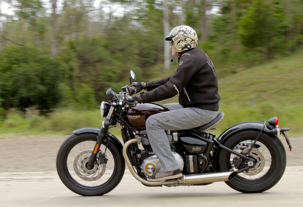 Triumph Bonneville Bobber is a styling hit